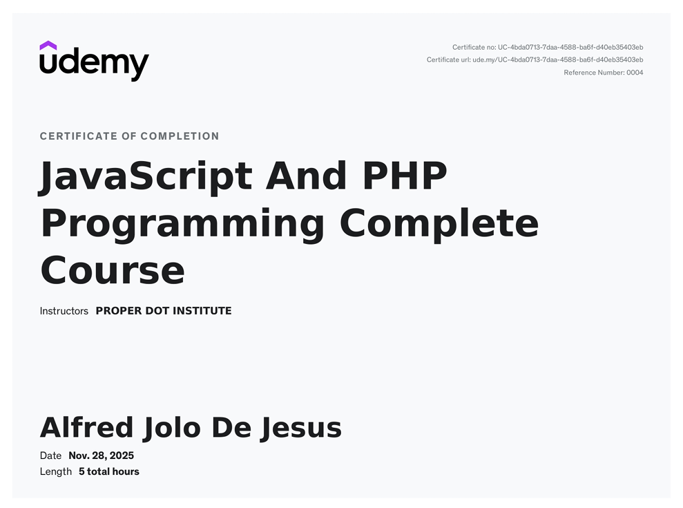 Jolo's Portfolio